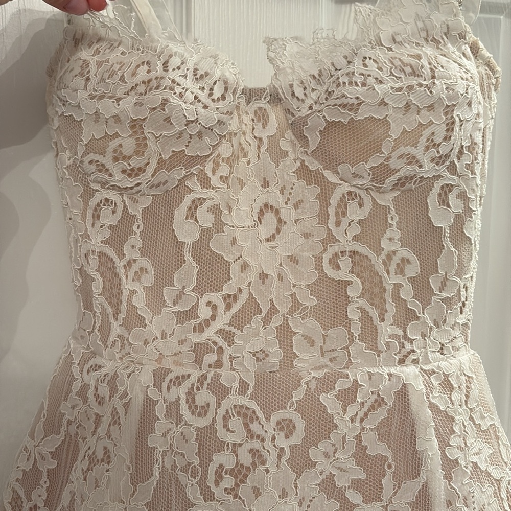 SOLD BRONX AND BANCO Colette Lace Mini Dress - Picture 2 of 15